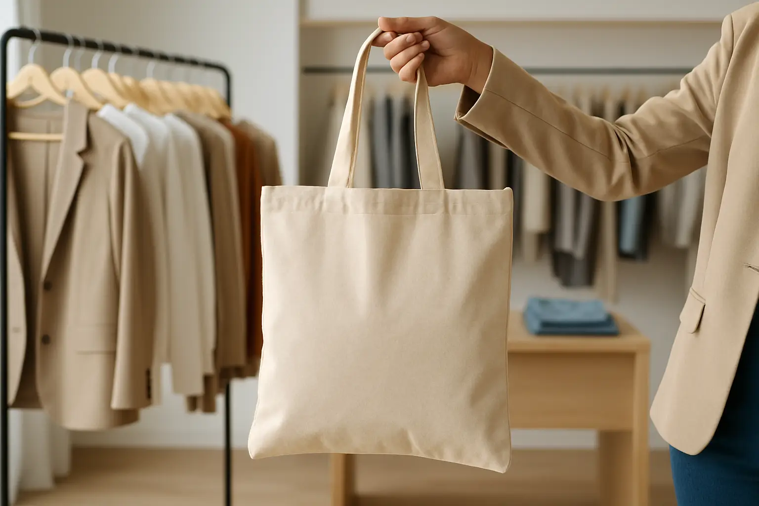 Bolsas reutilizables para tu tienda de ropa
